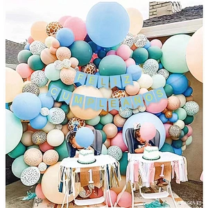 2022 Feliz Cumpleanos Happy Birthday Decorations Supplies Girl Celebration Happy Birthday Confetti Balloon And Latex Balloons