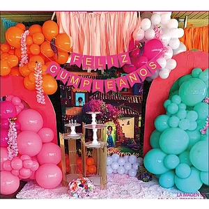 2022 Feliz Cumpleanos Happy Birthday Decorations Supplies Girl Celebration Happy Birthday Confetti Balloon And Latex Balloons