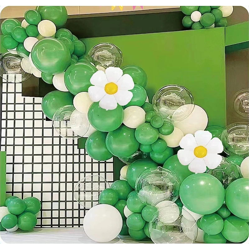 Wholesale Customized Avocado Green Retro Green Latex Balloon Garland Birthday Party Wedding Balloon Decoration Balloons Arch Set