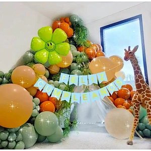 Purple Latex Balloons Doors And Windows Balloon Decoration Spanish Happy Birthday Alphabet Banner For Party Decorations