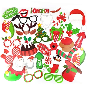Merry Christmas Balloon and photo pros Decor Santa Elk Snowman latex Christmas balloons kit Garland Arch for Xmas party supplies