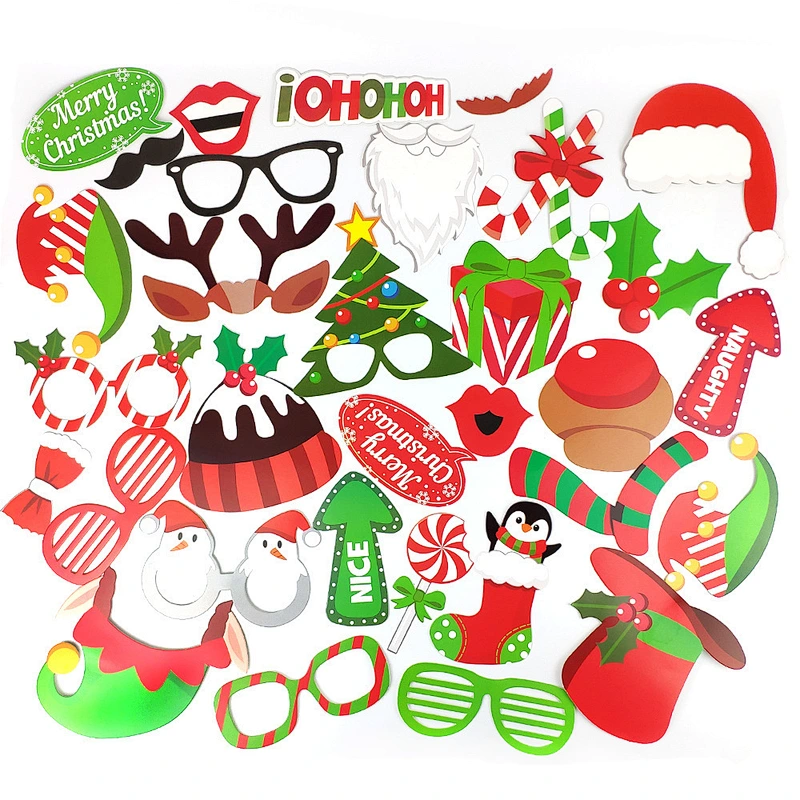Merry Christmas Balloon and photo pros Decor Santa Elk Snowman latex Christmas balloons kit Garland Arch for Xmas party supplies