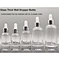 Boston glass dropper bottle