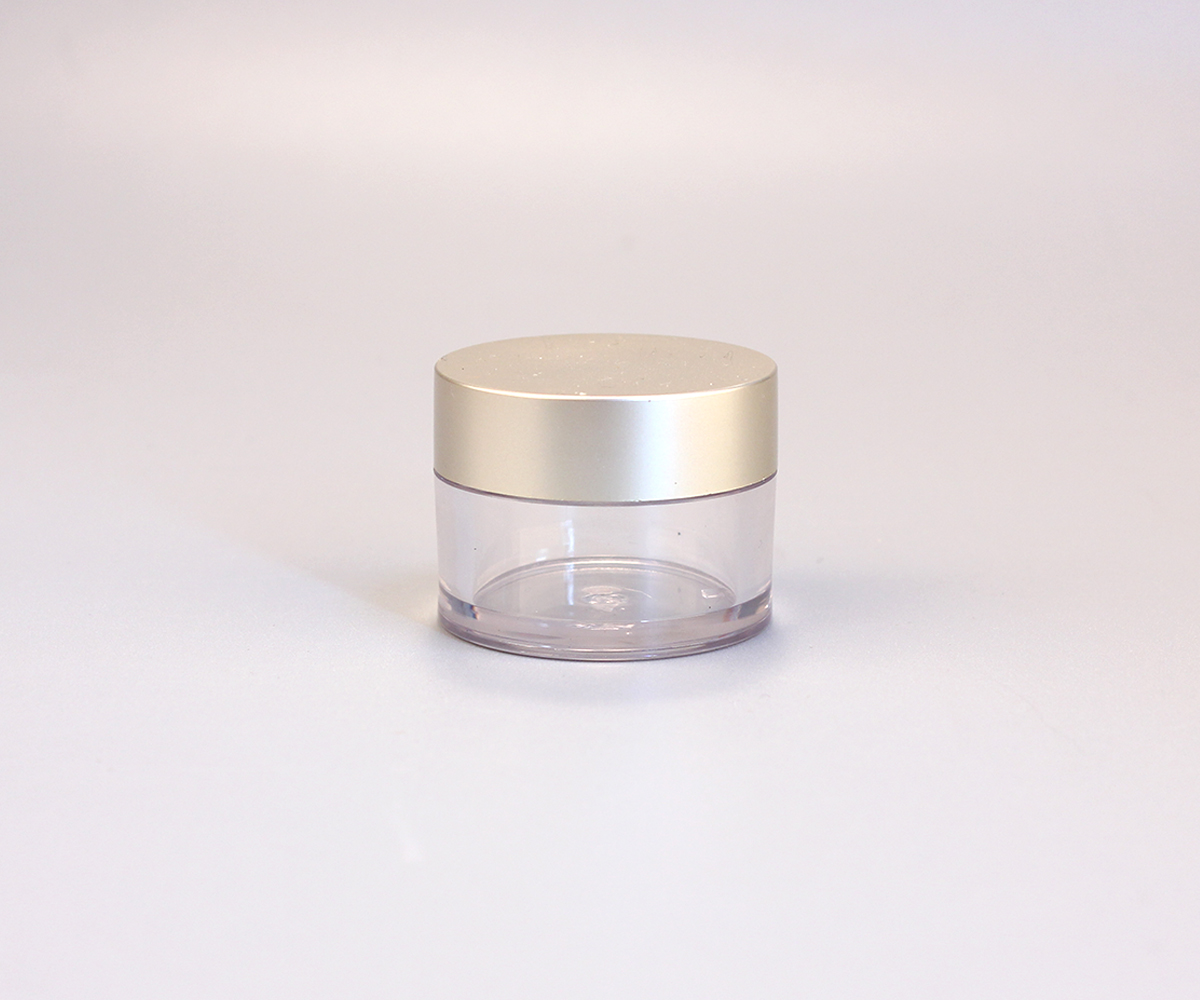 Eco-friendly PET Jar for skin care face body cream 15g 50g 75g 80g PCR PET thick wall Empty Straight Sided Jars Hot sell
