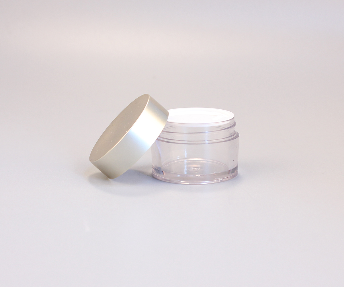 Eco-friendly PET Jar for skin care face body cream 15g 50g 75g 80g PCR PET thick wall Empty Straight Sided Jars Hot sell
