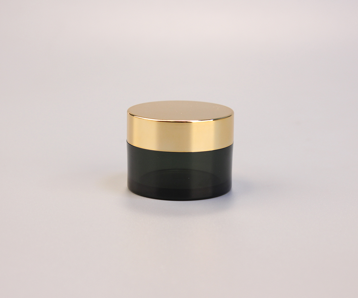 Eco-friendly PET Jar for skin care face body cream 15g 50g 75g 80g PCR PET thick wall Empty Straight Sided Jars Hot sell