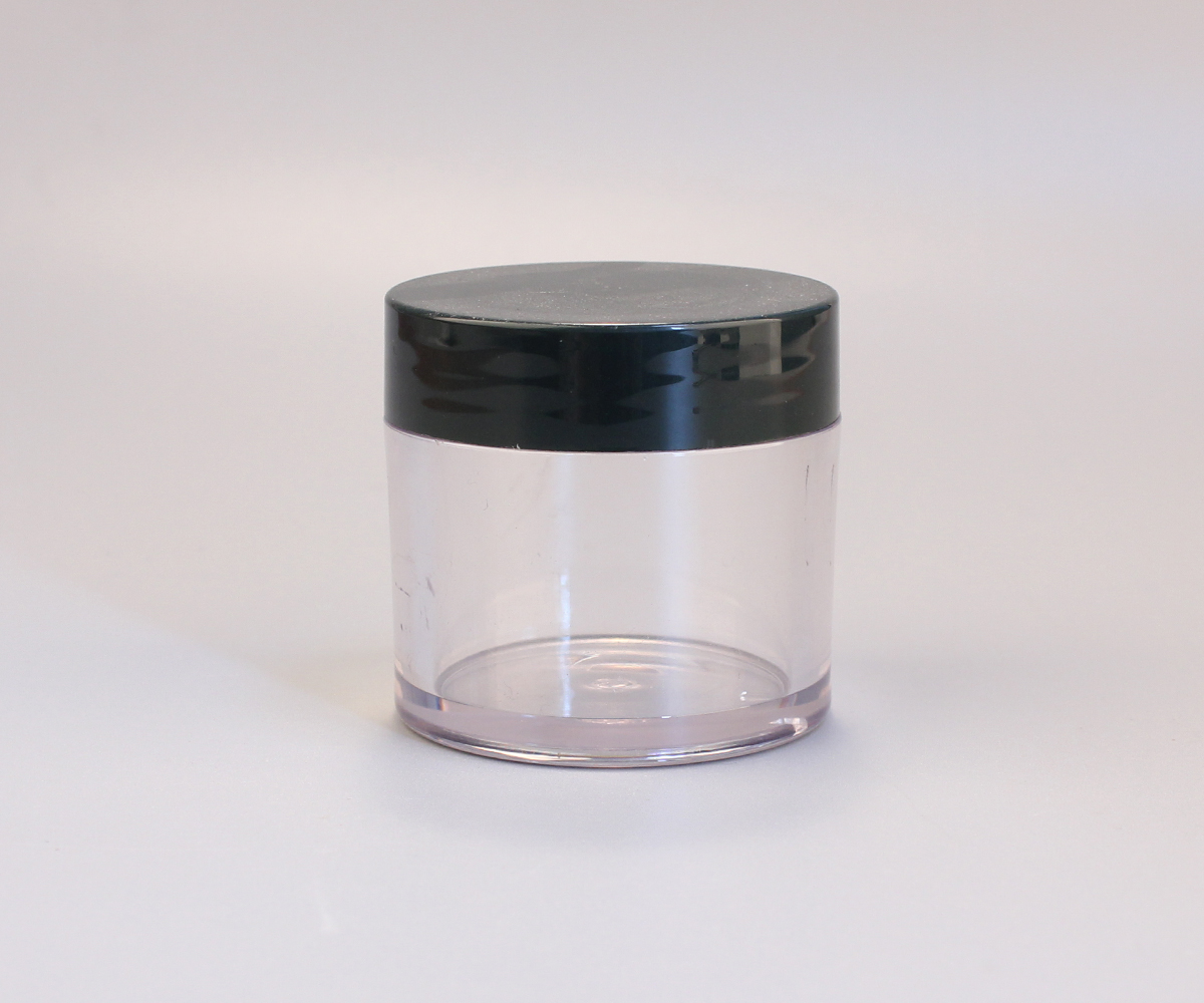 Eco-friendly PET Jar for skin care face body cream 15g 50g 75g 80g PCR PET thick wall Empty Straight Sided Jars Hot sell