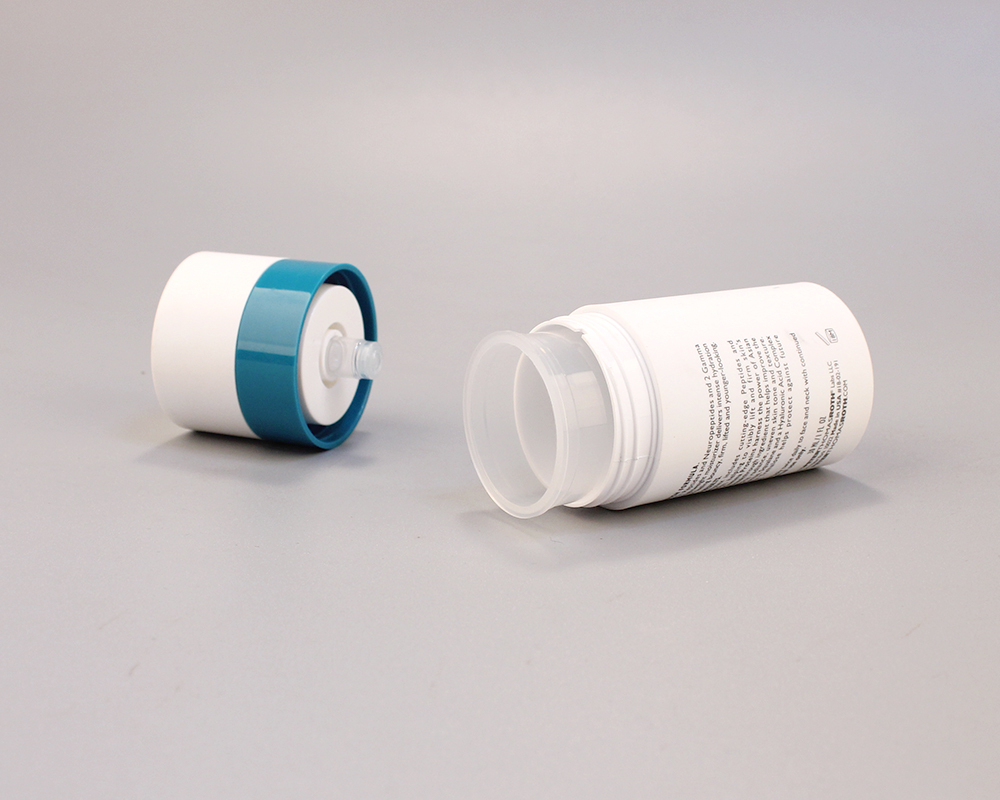 30ml 50ml airless bottle with refillable inner bottle