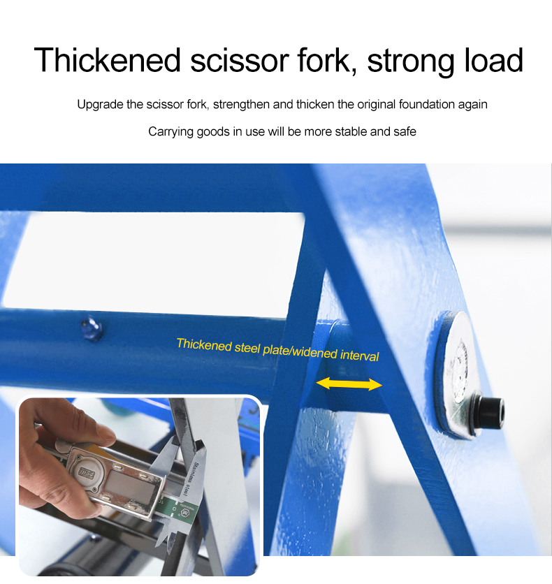 Sinolift ESS series Full electric scissor lift table truck