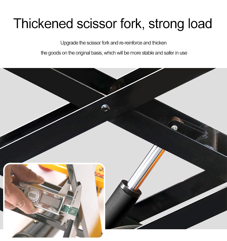 Sinolift ET100-150 Full electric scissor lift table truck