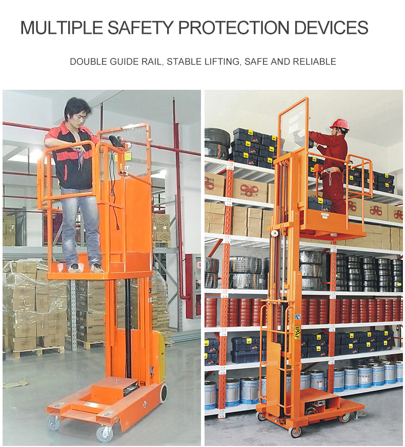 Sinolift DYT Semi Electric Order Picker with Cheap Price