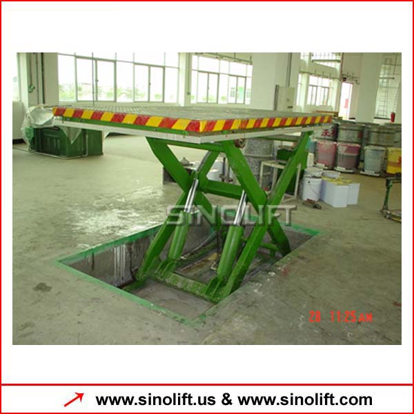 SJG Series Electric Cargo Lift Table