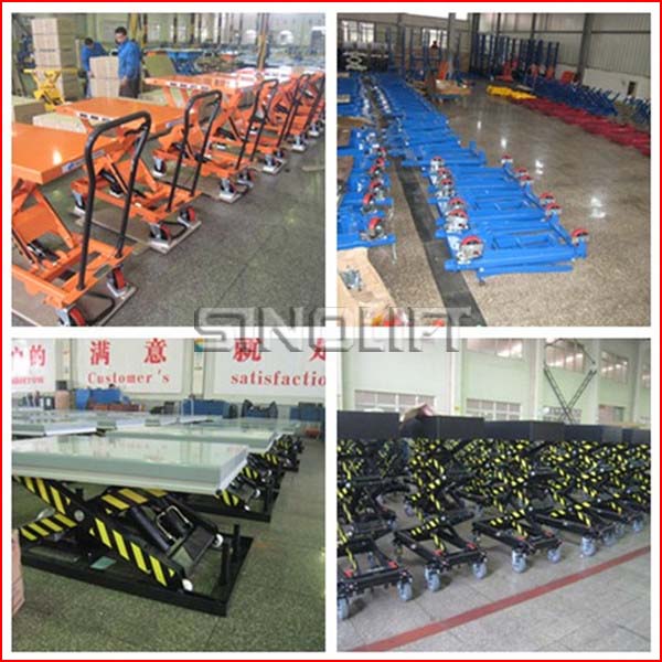SJG Series Electric Cargo Lift Table