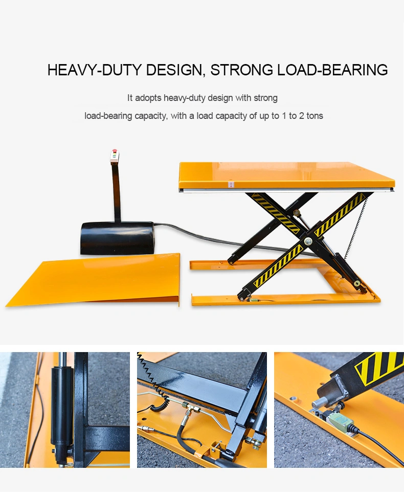 Sinolift HY1000 series Low Profile electric Lift Lable platform