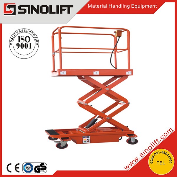 Sinolift SJY0.3-3/SJY0.3-3.9 mobile elevated work platform With 300kg