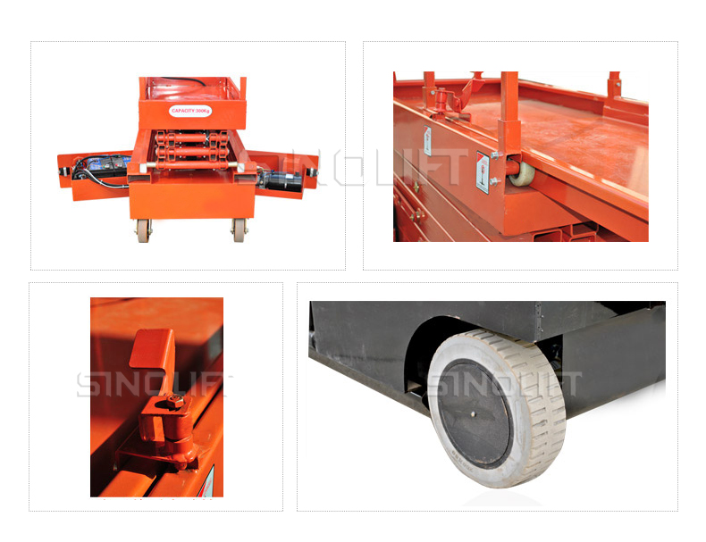 Sinolift FSJY series Mini Scissor elevating lifting aerial platform