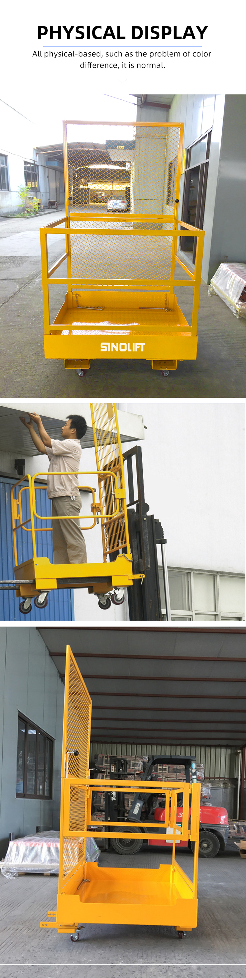 NK series Foldable Forklift Maintenance Platform