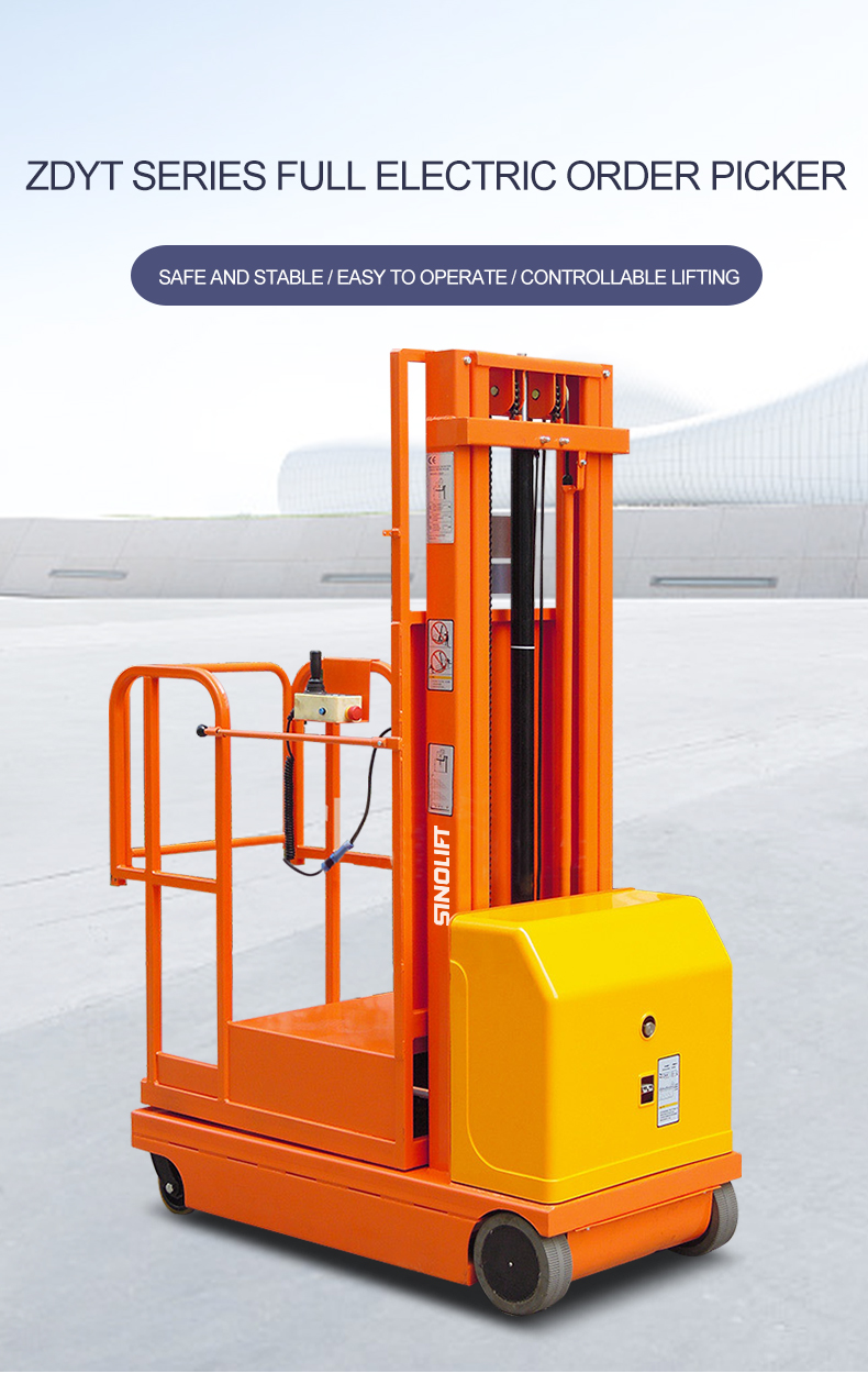 SINOLIFT ZDYT Series Self-propelled Full Electric Order Picker
