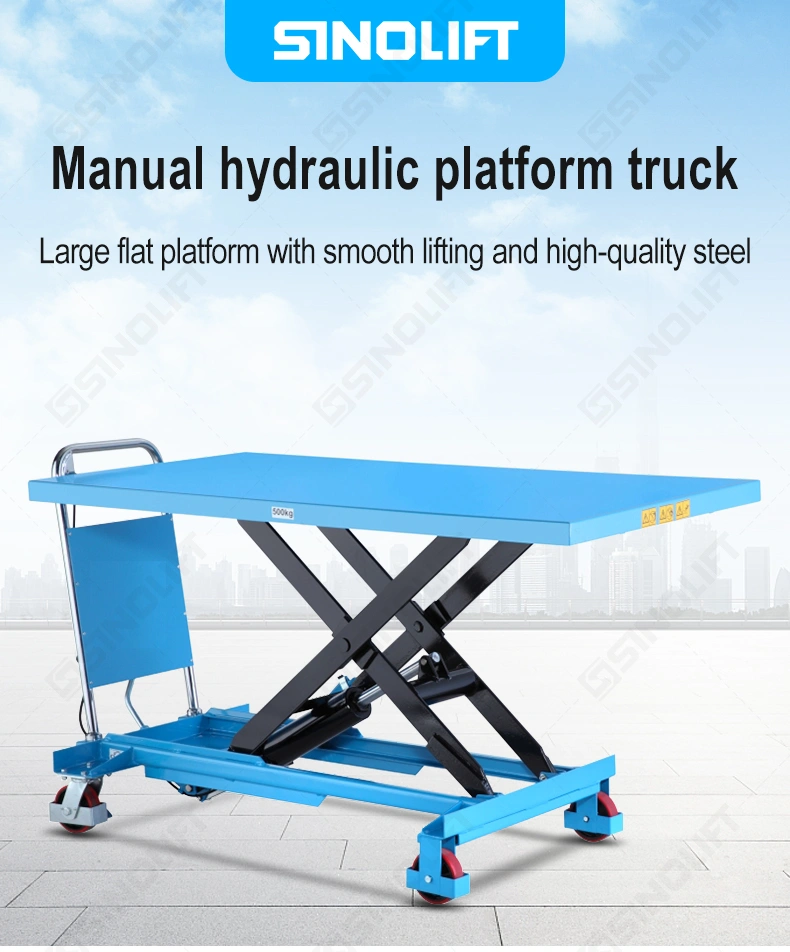 scissor lift table cart