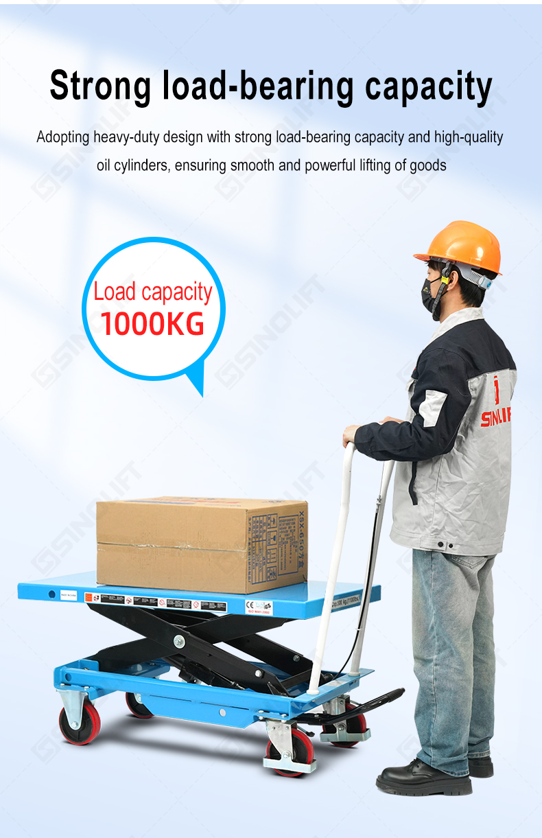 scissor lift table cart