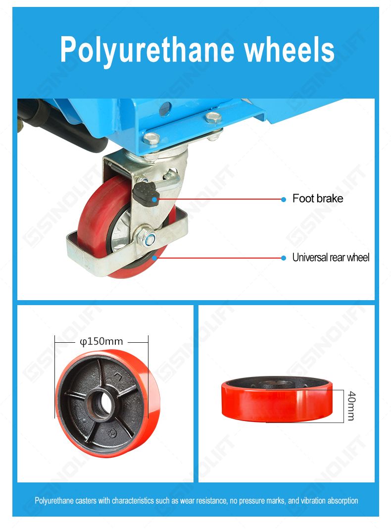 scissor lift table cart