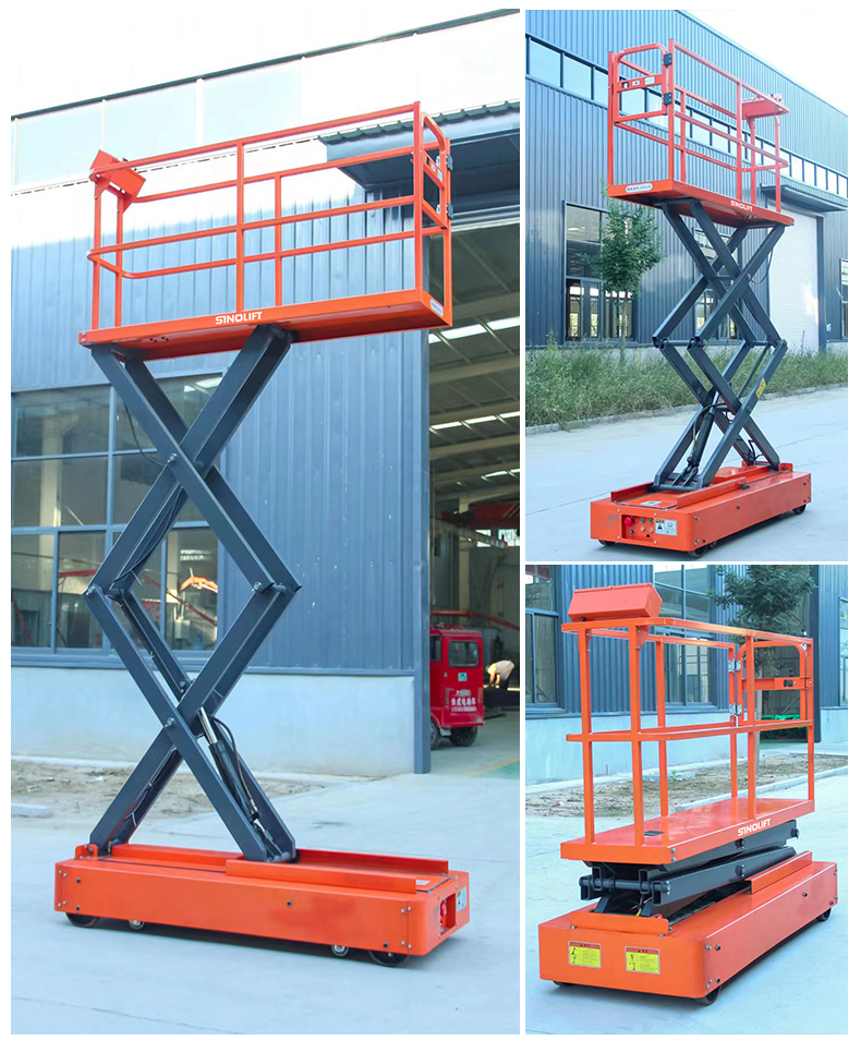 Electric Pipe Rail Trolley for Greenhouses – Hydraulic Scissor Lift