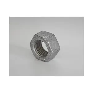 Hot selling DIN 934 galvanized nut 10 round lock hexagon long nuts
