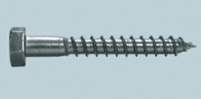 LAG SCREWS,HEXAGON HEAD WOOD SCREWS,DIN571