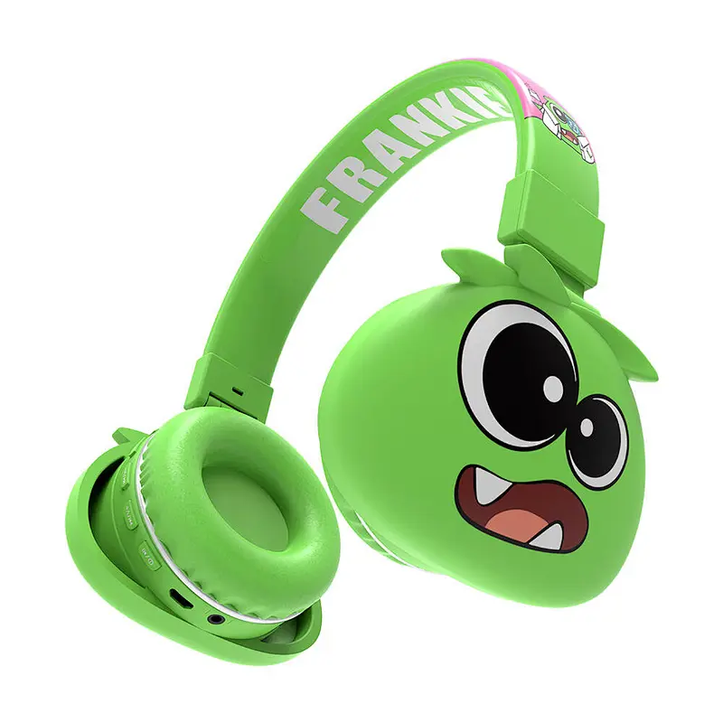 Hot sale Cute earphones stereo headphones headset mobile phone original earphone over head bluetooth headphone
