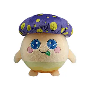 2020 Promotion hotsale PP cotton fashion wholesale forest elf cute mushroom plush stuffed spirit soft toy