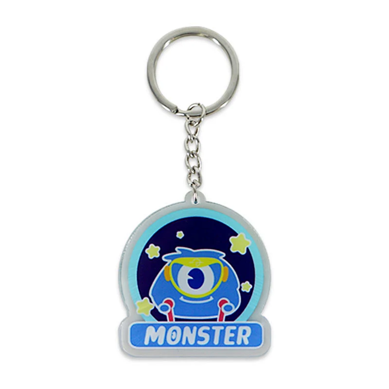 Keyring Manufacturers Wholesalers Personalized Design plastic holder Fashionl laser Keychain