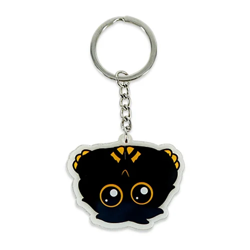 Soft Two Sided Promotional Gifts plastic holder Wholesale laser Keyring keyChain Made in Plastic