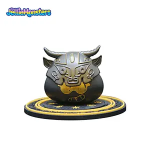 Wholesale Intellectual Vending Machine Toys Round Shape 10CM Plastic reversible Capsule Toy
