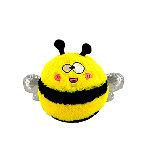 Factory directly selling Soft Insect Kawaii Honeybee Doll ball Plush Stuffed Toy Children Best Friends And Gifts