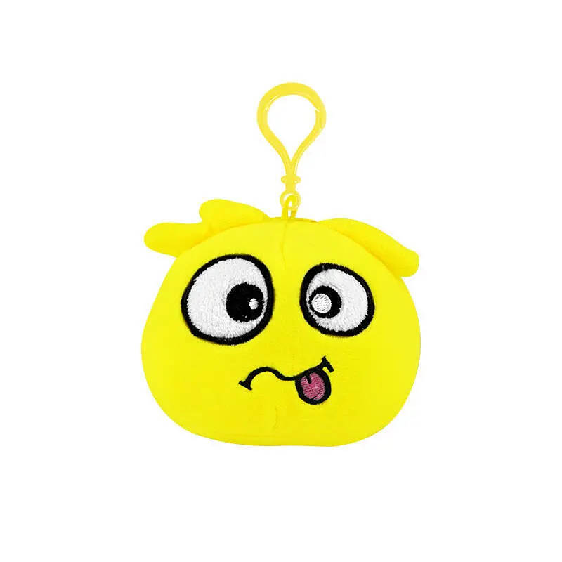 Wholesale cute mini keychain plush toys kawaii backpack stuffed cute bear keychains