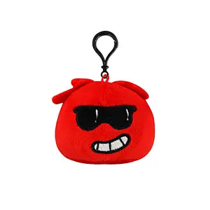 Wholesale bulk stuffed plush toys custom mini soft plush keychain