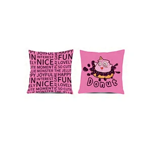 monster Soft pompon Home Cotton custom plush pillow Sunglasses Red Decorative Throw Pillows set For Lobby Sofa
