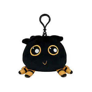 High quality cheap Plush pendant keyring soft cute spider keychain for Bag decoration fuzzy