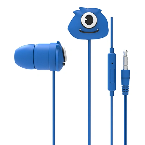 The Jellie monster Mini Cute cartoon 3.5mm in ear earphone for mobile phones