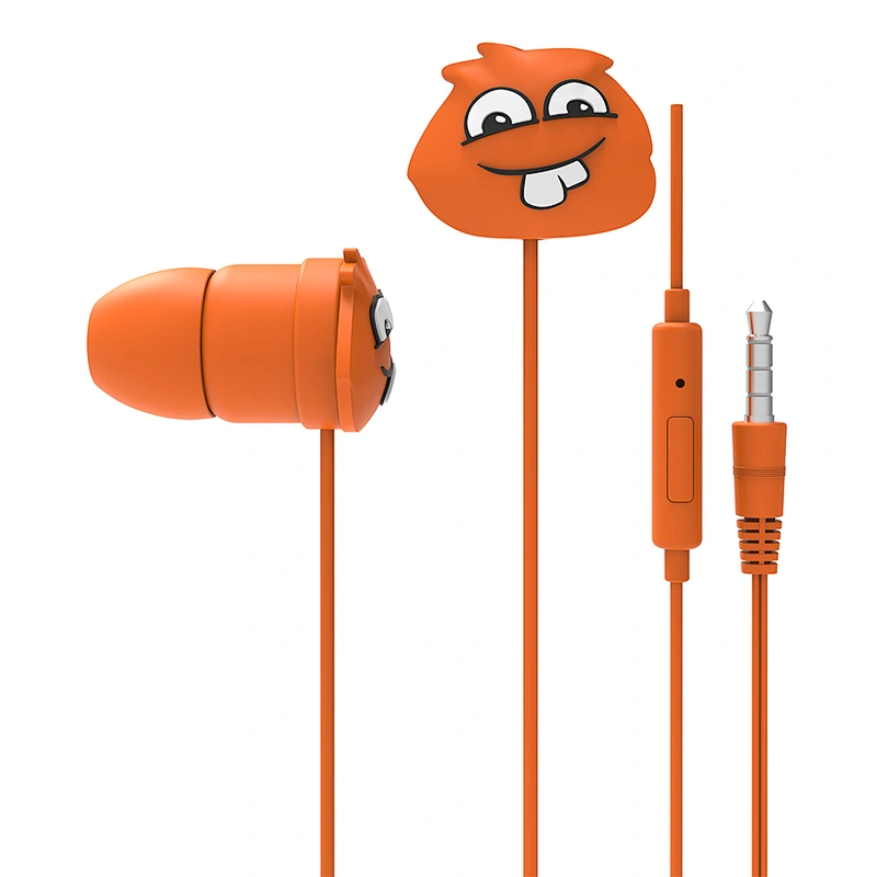 The Jellie monster Mini Cute cartoon 3.5mm in ear earphone for mobile phones