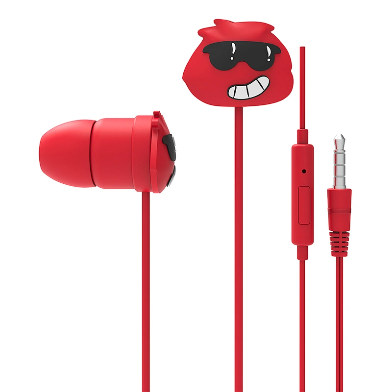 The Jellie monster Mini Cute cartoon 3.5mm in ear earphone for mobile phones