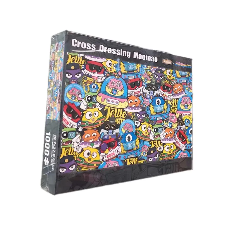The Jellie monster Promotional Custom Puzzle Jigsaw 1000 Piece For Joy