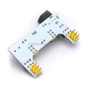 powered via USB and DC, 2-Way 5V / 3.3V Breadboard Power Module