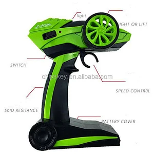 Green 10KM/H 28CM Long 2.4G Remote Control Car Four-wheel Drive Sport Utility Vehicle Climbing Car