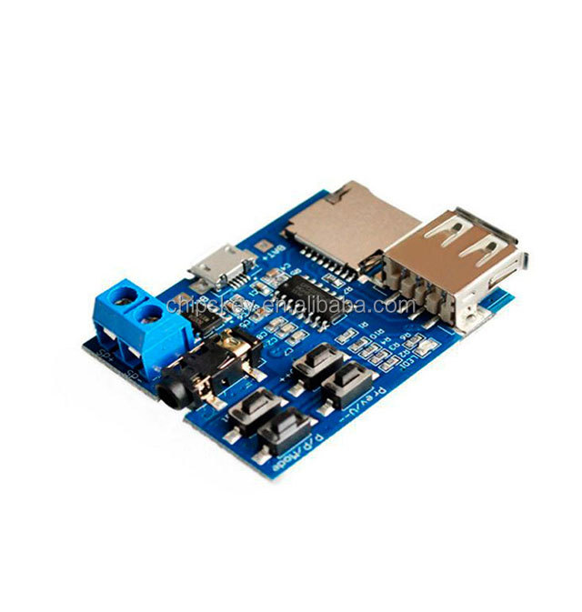 TF Card U Disk MP3 Format Decoder Board Amplifier Audio Player Module
