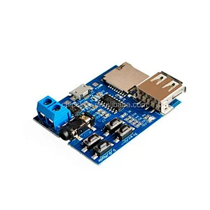 TF Card U Disk MP3 Format Decoder Board Amplifier Audio Player Module