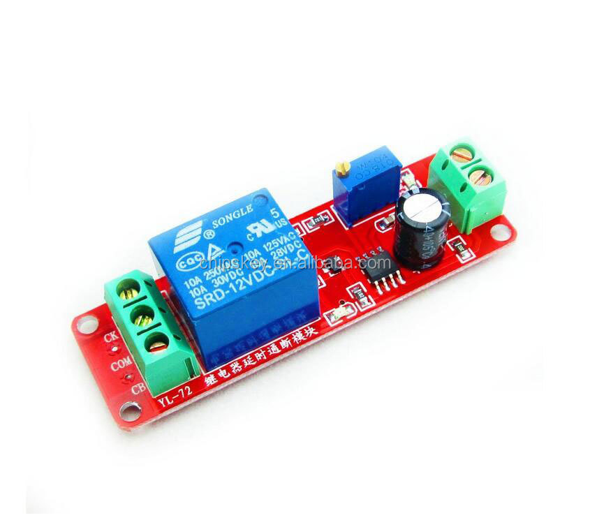 12V Delay-off relay module