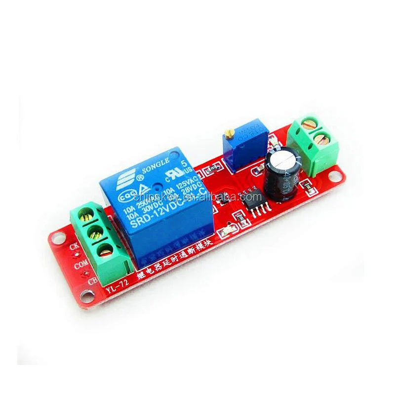 12V Delay-off relay module