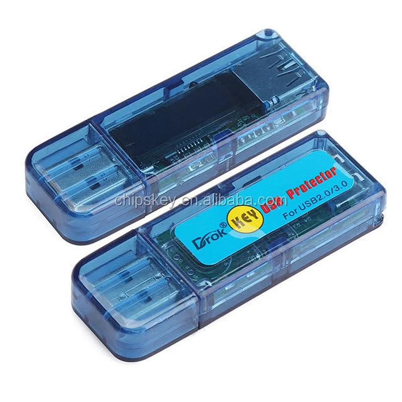 OLED USB detector voltmeter current power capacity tester QC2.0