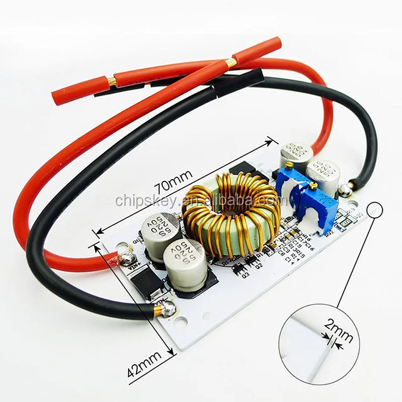 Constant Current Mobile Power Supply 10A 250W DC to DC Boost Converter